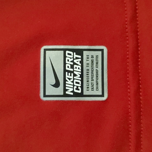 Nike Pro Combat Dri-Fit Compression Short Sleev Shirt Size XL - Picture 8 of 13